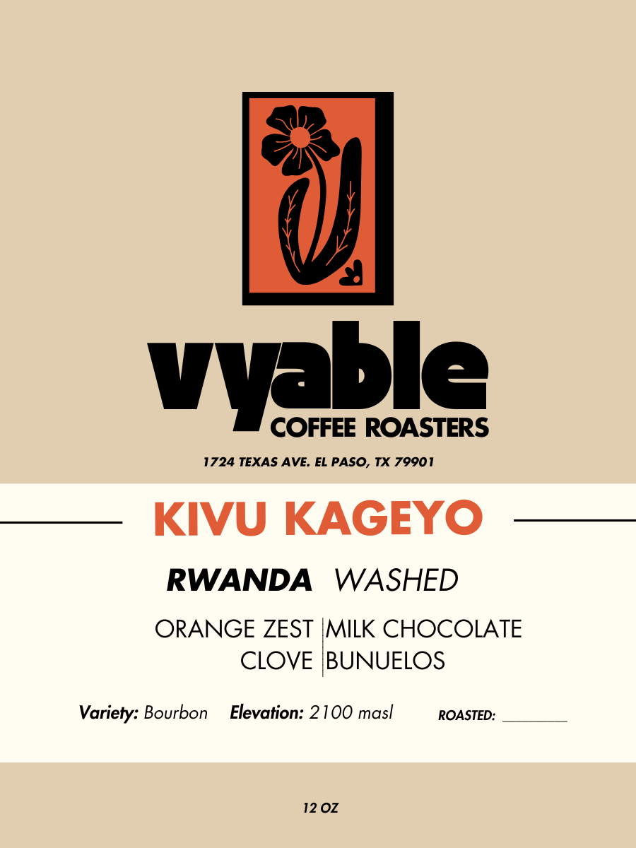 Rwanda Kivu Kageyo - 12 oz bag